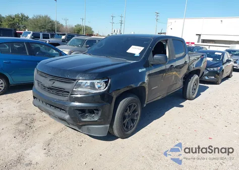 2020 Chevrolet Colorado 4Wd Short Box Lt from USA, damaged, VIN 1GCGTCEN8L1189703